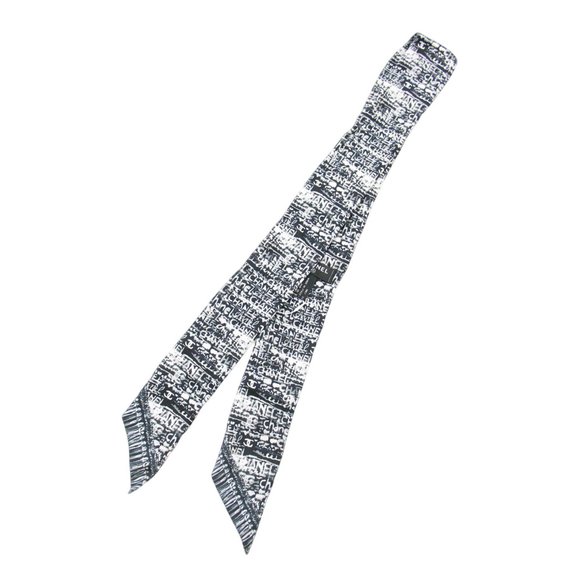 CHANEL Black Scarf - Picture 1 of 5